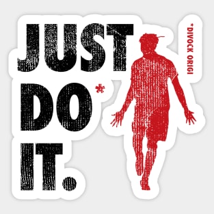 JUST DO* IT. – tribute design for Liverpool FC's Divock Origi Sticker